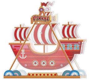 Ultimo Modello <span class=keywords><strong>di</strong></span> Ruota Panoramica a Forma <span class=keywords><strong>di</strong></span> Barca, Pittura Diamantata Creativa Fai-da-Te per Decorazione Casa - Product Image 5