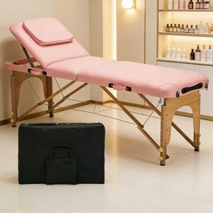 Table de massage pliable et portable pour esthétique, thérapie par agressions Zen, moxibustion, fitness et tatouage - Product Image 5