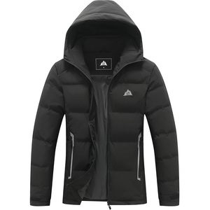 เสื้อแจ็คเก็ตพัฟเฟอร์น้ำหนักเบาสำหรับผู้หญิง ยี่ห้อ Moerdeng แบบมีซิปเต็มตัว พร้อมฮู้ด บุผ้านวม อุ่นสบายสำหรับฤดูหนาว กันน้ำได้ - Product Image 1