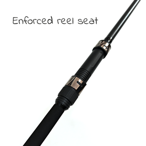 Joran pancing serat karbon 12 kaki 1K, tongkat pancing karper 12 2 bagian, cincin panduan memancing laut - Product Image 4