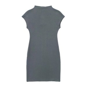 Abito Corto da Donna 2025 Nuovo Stile Casual Elegante in Maglia Elasticizzata Aderente a Maniche Corte - Product Image 6