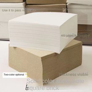 Cahier épais en brique carrée à feuilles mobiles imprimé avec 100 feuilles pour le tirage au sort et le <span class=keywords><strong>compte</strong></span> manuel - Product Image 6