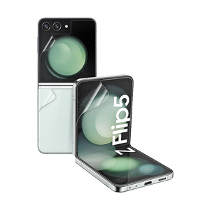 สําหรับSamsung Galaxy Z <span class=keywords><strong>Flip</strong></span> 5 4 3 2 HD Clear Soft TPU Hydrogelเจลฟิล์มด้านหน้าด้านหลังป้องกันหน้าจอฟิล์ม - Product Image 2