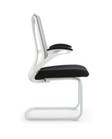 Vente en gros de Foshan chaise de bureau moderne à dossier moyen chaise de bureau en maille chaise de directeur chaise du personnel