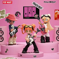POPMART Peach Riot Série Carry the Music Pendentif Bloc Boîte Mystère Jouets Originaux Sac Surprise Boîte Mystère Figurine Anime Ornement