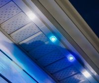 Lumières de piste de Noël permanentes 30 mm RGBW UCS2904 LED Pixel Light Ip67 Étanche en extérieur Pixel Led Point Pight Source