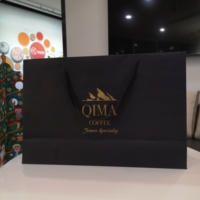Sacs Cadeaux en Papier Élégants, Compostables, en Carton pour Bonbons, Vêtements, Noël, et Achats, Emballage Cadeau