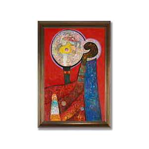 Dipinti ad Olio di Arte Astratta Moderna del Maestro Zhang Hong, Decorazioni Murali Dipinte a Mano con Stampa Digitale - Product Image 6