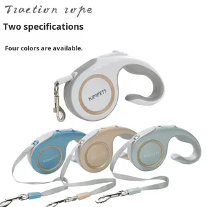 Laisse Rétractable Automatique Personnalisée de Luxe Find My Tail à Libération Rapide 3m en Nylon/Polyester/ABS pour Chiens et Chats en Extérieur - Product Image 4