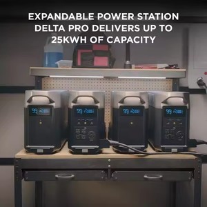 Estación de Energía Portátil <span class=keywords><strong>ECOFLOW</strong></span> <span class=keywords><strong>DELTA</strong></span> Pro de 3600Wh, Carga Completa en 2.7H, 5 Tomas de CA, 3600-7200W, Estación de Energía LiFePO4 de 120V con - Product Image 6