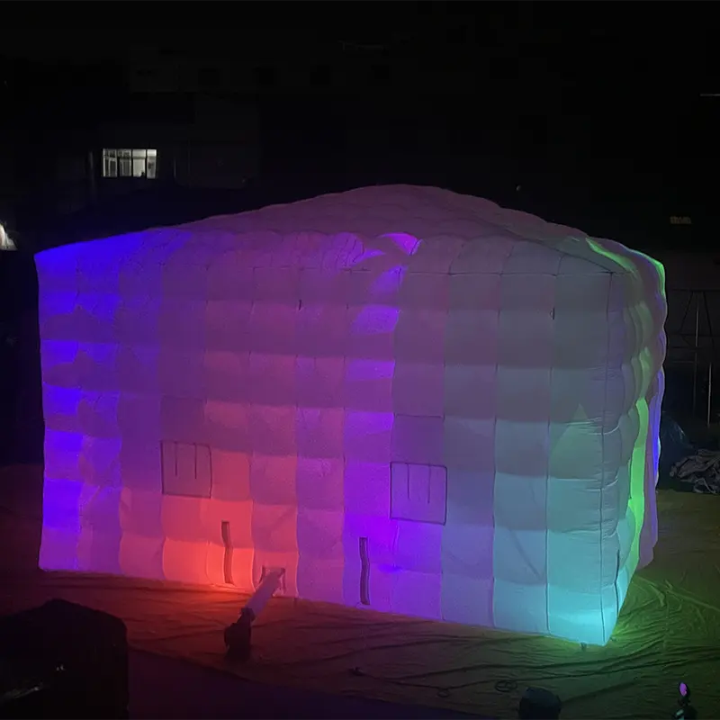Tente de boîte de nuit gonflable d'arrière-cour