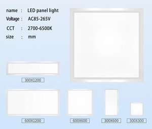 Plafonnier commercial ultra fin <span class=keywords><strong>60x60</strong></span> <span class=keywords><strong>LED</strong></span> Design moderne intégré pour la maison et le bureau - Product Image 2