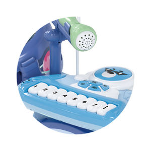 Jacko Toys Jouet Électrique pour Enfants : <span class=keywords><strong>Piano</strong></span> Électrique en Plastique et Batterie <span class=keywords><strong>Jazz</strong></span> avec Lumières et Musique, Fonctionnalité Éducative pour le Jeu et les Activités - Product Image 4