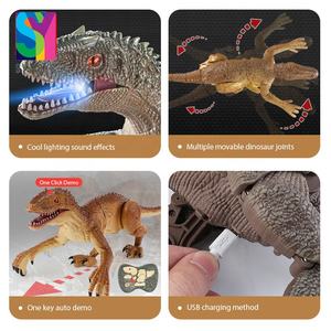 Modèle de <span class=keywords><strong>dinosaure</strong></span> électrique radiocommandé SY 2.4g <span class=keywords><strong>Jurassic</strong></span> <span class=keywords><strong>World</strong></span> Brutal Raptor RC, marche et course - Product Image 4