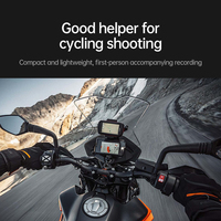 Support de mentonnière pour casque de moto Support de caméra pour casque de moto Support de sangle magnétique à dégagement rapide pour casque de moto