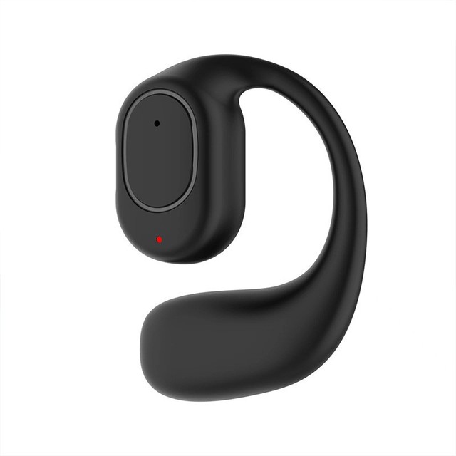 Long Battery Life Time Headphone Stereo Earbuds Single Bt Earphones With Mic Wireless Ear Hook Earphone