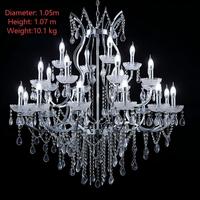 Nouvelle Lampe Suspendue Lustre en Cristal 2026 pour Décoration d'Hôtel, Mariage, Événement, Salon et Salle à Manger