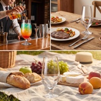 Verre à vin en plastique PC incassable réutilisable de qualité supérieure pour mariage et fête, service OEM
