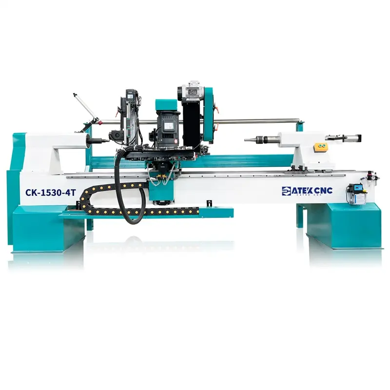 High speed made in china wood lathe variable speed automatic wooden disc cnc wood lathe for sale