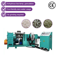 Granulateur automatique de films fins anhydres PE PP PO PLA PVC JINGDONG, moteur 11KW, capacité 50kg/h, diamètre de vis 75mm, 15KW