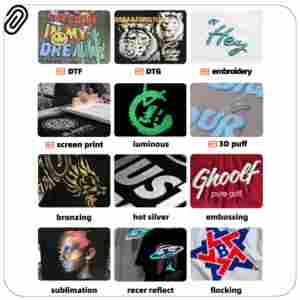 Sweat à capuche unisexe en coton pour l'hiver, personnalisable OEM, avec logo imprimé en mousse 3D <span class=keywords><strong>Anime</strong></span>, coupe oversize, grandes tailles, pour hommes - Product Image 6