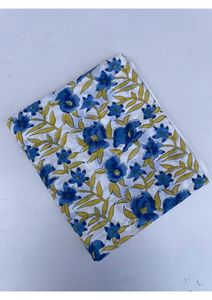 ผ้าฝ้ายทอมืออินเดียลายดอกไม้แบบอิฐบล็อกจากเมืองชัยปุระ เนื้อผ้านุ่ม น้ำหนักปานกลาง 280 GSM ระบายอากาศได้ดี เป็นมิตรกับสิ่งแวดล้อม เหมาะสำหรับใช้ในบ้าน รับผลิตแบบ OEM - Product Image 6