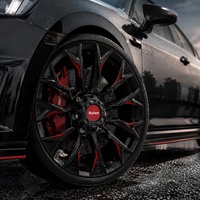 Rines Forjados para S550 S650 19, 20, 21", Configuración Escalonada, Alto Rendimiento, Aleación T6061-T6 Forjada 12, 000T, TUV