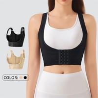 Soutien-gorge Corset de Maintien Poitrine Push-up et Rétracteur, Gaine Amincissante, Correcteur de Posture Dorsale pour Femme