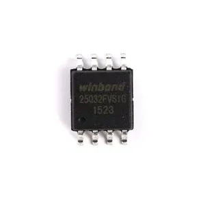 HXC W25Q32JVSSIQ ใหม่ต้นฉบับในสต็อก W25Q32JVSSIQ SOP-8-208mil อิเล็กตรอนส่วนประกอบหน่วยความจำไอซีหรือแฟลช 32M-bit - Product Image 1