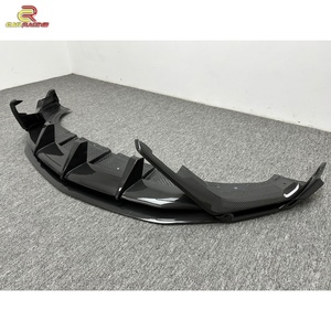 Topcar Style Glossy Dry Carbon Fiber Front Bumper Lip for Lambo URUS 2018-2019 Carbon Front <b>Diffuser</b> Body Kit <b>Car</b> <b>Diffuser</b> Parts - Product Image 5
