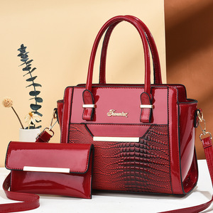 New Wholesale Luxury Leather Fashion Quilted Leather Shoulder Bags Women's Large Capacity Purses and <b>Handbags</b> - Product Image 5
