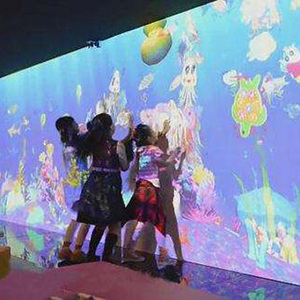 Finger Touch 3*36 metros Sensor táctil láser Pared interactiva Proyector de pared digital interactivo para exposición parque infantil - Product Image 1