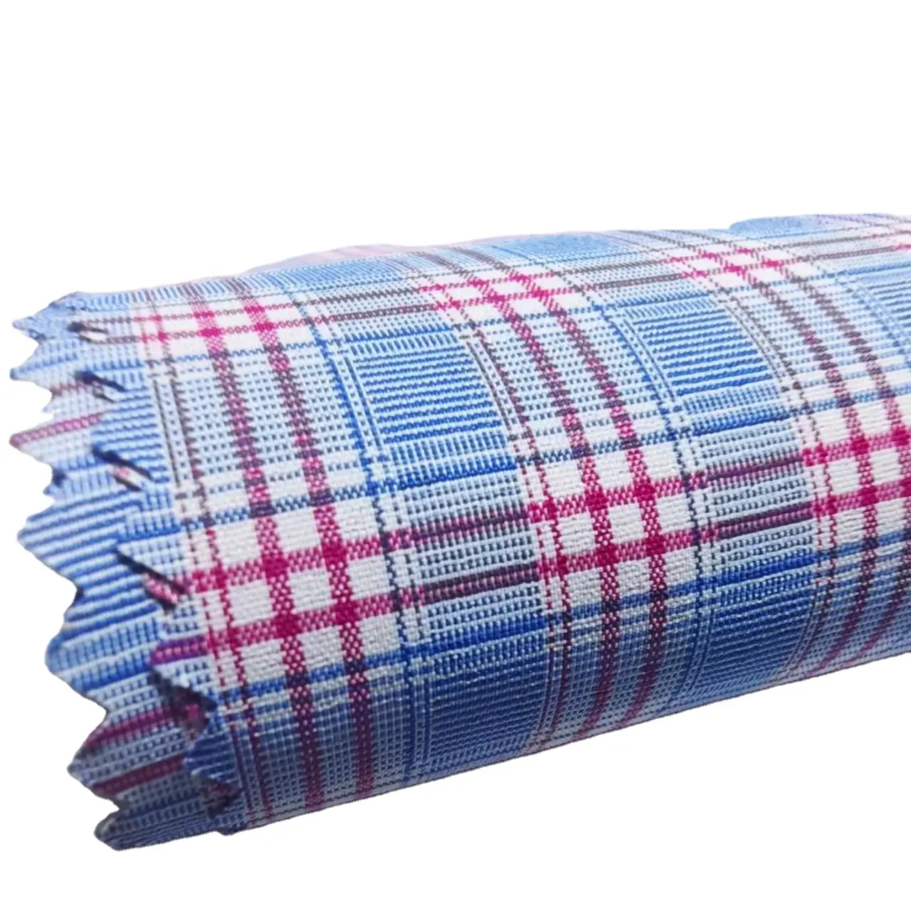 98gsm 95% polyester 5% spandeks benang dicelup kain ripstop cek kain spandeks kain untuk rok blus seragam