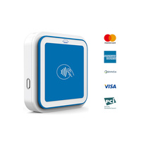 Machine MPOS Bluetooth 3 en 1 approuvée EMV PCI, mini lecteur de cartes NFC intelligent pour paiement mobile I9