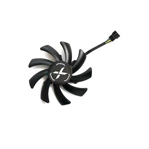 Nouveau ventilateur GPU 85MM 4PIN T129215SU <span class=keywords><strong>RX</strong></span> 6700XT pour ventilateur de carte graphique <span class=keywords><strong>XFX</strong></span> Speeder SWFT 309 Radeon <span class=keywords><strong>RX</strong></span> <span class=keywords><strong>6700</strong></span> <span class=keywords><strong>XT</strong></span> 12GO - Product Image 6