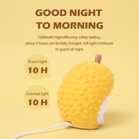 Lampe de chevet LED tactile en silicone personnalisable, petite et mignonne, pour chambre, avec port USB, vente en gros