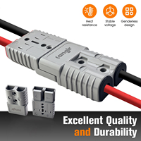 Connecteur rapide 120A 600V pour câble de 6-12 AWG, faisceau de câbles de qualité supérieure, prise pour connecteur rapide de batterie de treuil