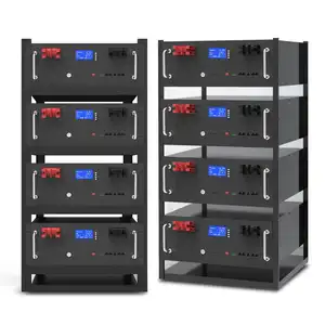 Cobowin Oem Odm Design 10kwh 15kwh 30kwh 40kwh 50kwh Household Lifepo4 Batteries Stackable Rack-Mounted Energy Storage Battery