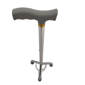 2025 producto caliente precio de fábrica 3 patas altura ajustable adulto aleación de aluminio bastón trípode bastón para discapacitados - Product Image 5