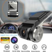 Caméra embarquée ADAS DVR pour voiture, vidéo HD 720P/1080P, carte USB TF 32G, enregistreur automatique pour lecteur multimédia Android DVD