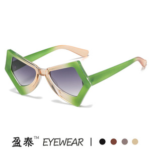 Eyewear Cat Eye Sunglasses <b>Pink</b> PC <b>Frame</b> UV400 Women Fashion - Product Image 5