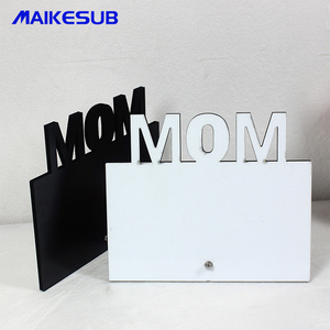 Cadeau de fête des mères Plaques photo personnalisées en bois vierge sublimation MDF maman <span class=keywords><strong>papa</strong></span> GRAD <span class=keywords><strong>cadre</strong></span> photo - Product Image 2