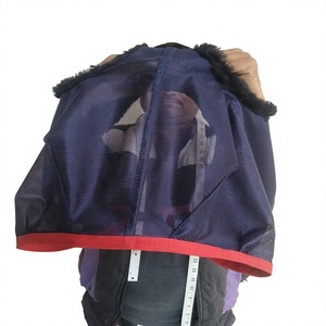 Bonnet anti-mouches élégant et personnalisé pour chevaux, équipement équestre de haute qualité, filet anti-mouches pour les oreilles, par Riding House India - Product Image 6