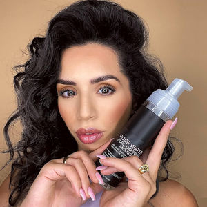 Etiqueta privada Rizos naturales Ondas Cabello Rosa Agua Definición Mousse Voluminizador Humedad ligera Espuma para peinar el cabello - Product Image 4