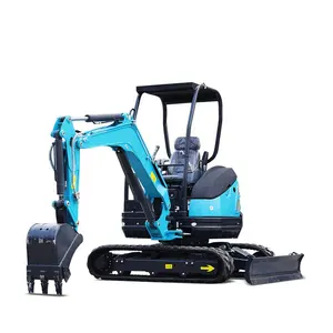 CASH COUPON SALE! Mini tractor digger 0.8T Small Digger 1 Ton mini Excavator Track