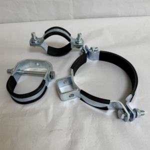 Morsetto per tubo in ferro resistente per vendita diretta del produttore per rivestimento in gomma resistente morsetto antisismico per tubo - Product Image 5