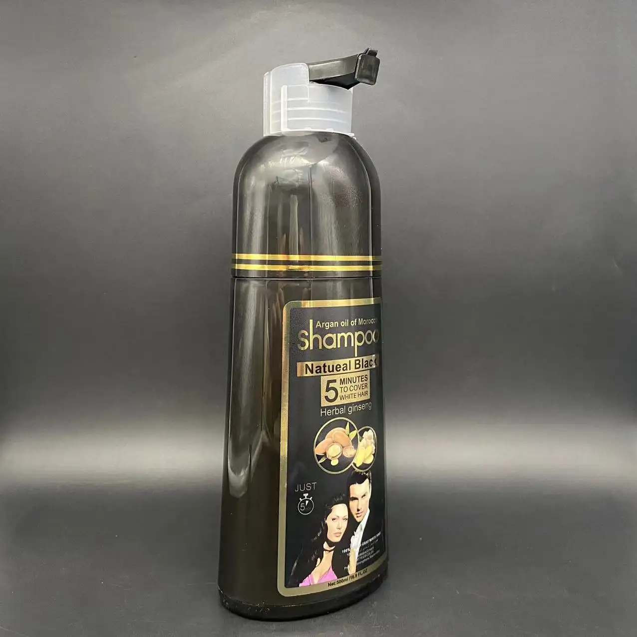 Rimate Label-champú para tinte de cabello, champú para teñir el cabello