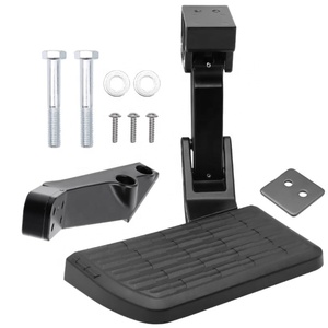 Escalón Lateral Retráctil de Acero para Plataforma de Camioneta, Pedal de Aluminio para Plataforma de Camioneta 4x4 F250 F350 F450 99-16 - Product Image 5