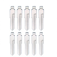 10 PIÈCES/LOT # Lame de clé de voiture 01 KD Remote Blade HU49 Golf Polo Santana Jetta Passat vierge DIY pour VVDI sans fonction R/C MÉTAL