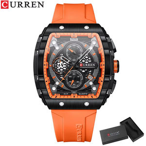 Curren 8442 Original Fashion Brand Chronograph Waterproof Luxury <b>Men's</b> Quartz Wrist <b>Watches</b> for <b>Men</b> Reloj Montre Homme with Box - Product Image 5